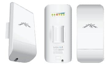 Ubiquiti Nanostation Loco M5 5GHz 802.11a/n MIMO Antenna, WiFi Wireless Outdoor CPE, 10+ km - Includes PoE Adapter,
