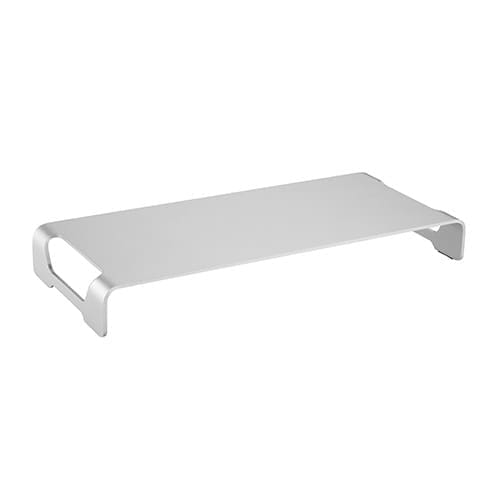 Brateck Slim Aluminum Monitor Riser (500mm x 210mm x 63mm), Fit Screen Size : 11''~32'', Weight Capacity(per layer): 20kg (LS)