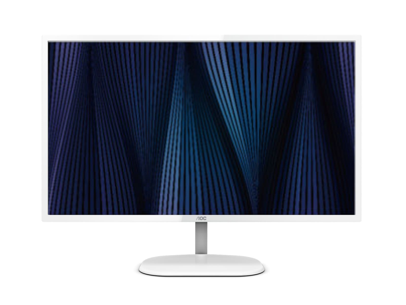 AOC 31.5" QHD IPS Monitor with 2560×1440 @ 75Hz, 4ms, sRGB 101%, DisplayPort HDMI, sleek white design—great for sharp, vibrant visuals