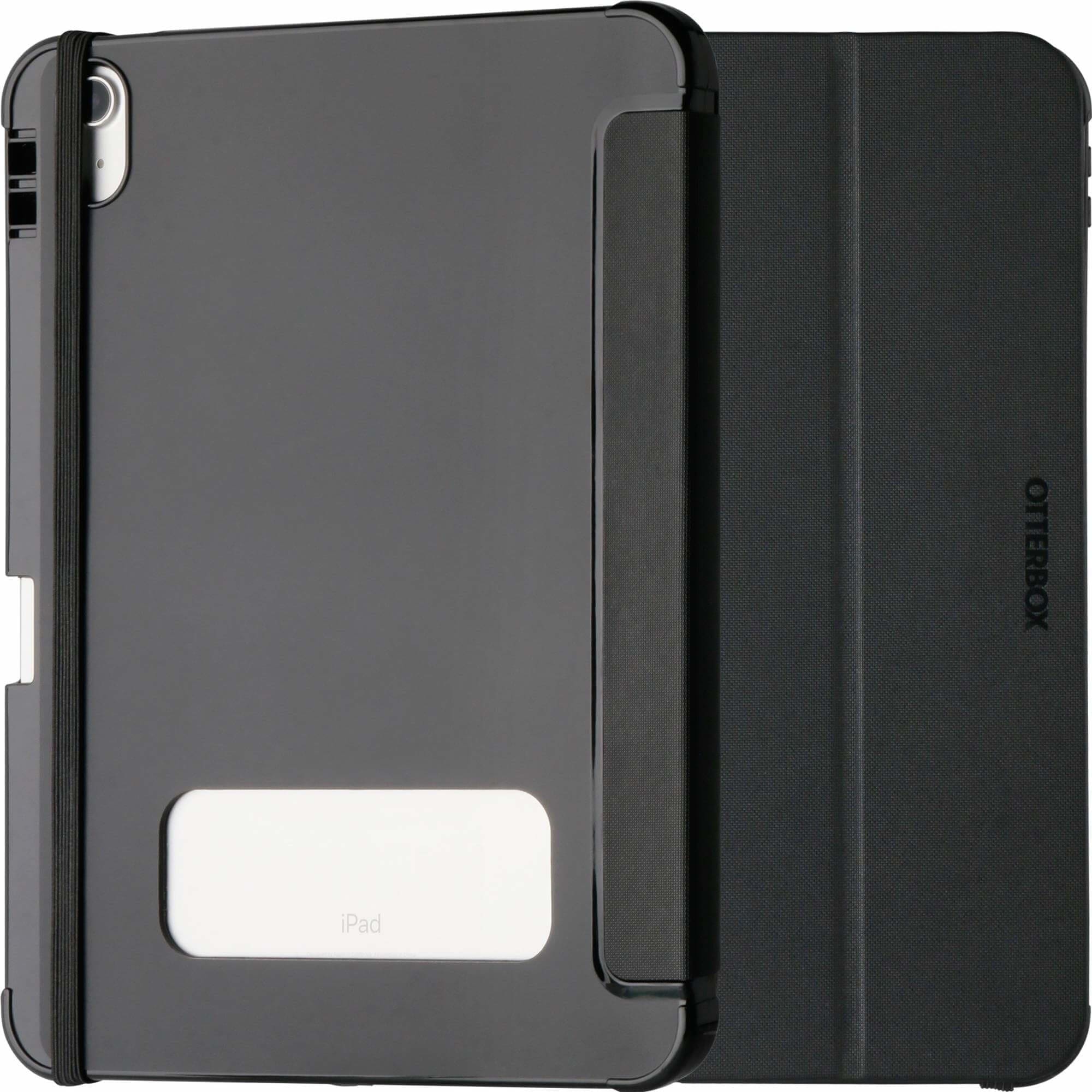 OtterBox React Folio Apple iPad (11") (A16) (11th Gen) / iPad (10.9") (10th Gen) Case Black - (77-92188),DROP+ Military Standard,7 Years Warranty