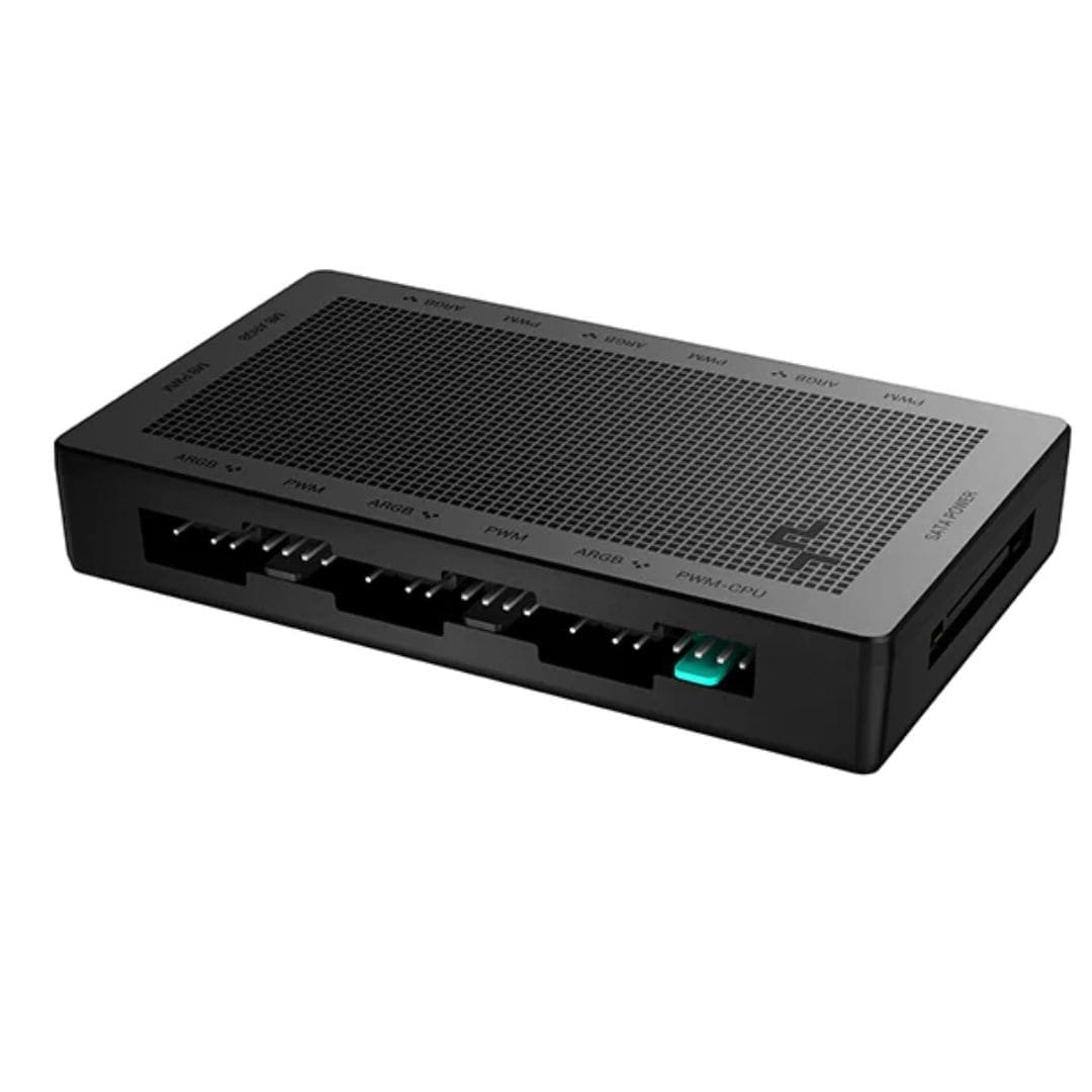 DeepCool SC790 2-in-1 PWM RGB hub, SATA Power Connector , 12 Port ARGB Hub