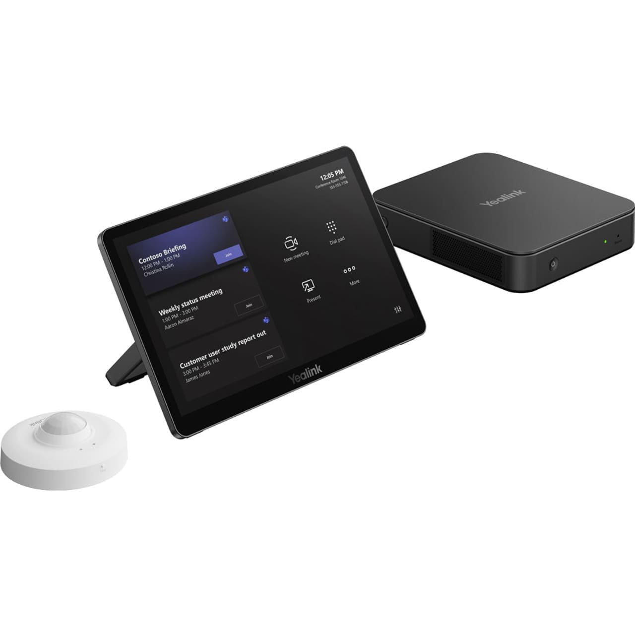 Yealink MCore PRO, Mtouch-E2 for Microsoft Teams Rooms, MCORE Pro Mini PC, 8-inch IPS screen, 11th Gen Intel Core i5