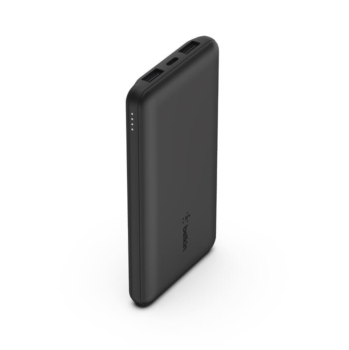Belkin BoostCharge CCC-Certified 10k mAh Power Bank (Triple-Port)+USB-C to USB-A Cable - Black(BPB011BTBK),2xUSB-A,1xUSB-C,$2500 CEW, 2 Years Warranty