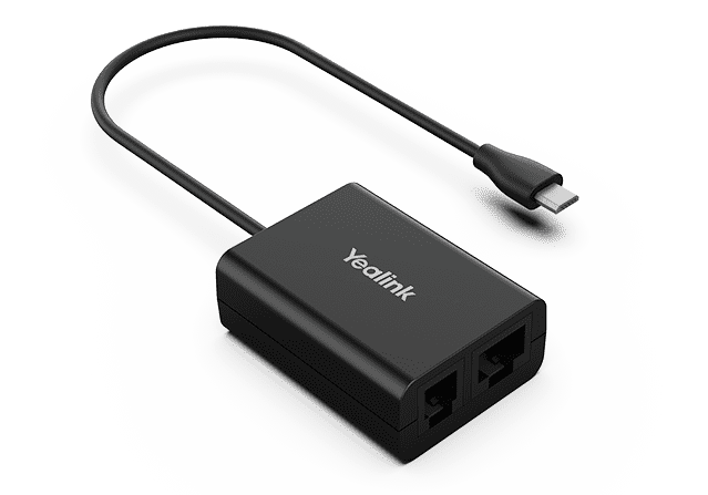 Yealink EHS60 WH6X DECT, Wireless Headset Adapter for WH6x Yealink headsets, USB, Plug And Play