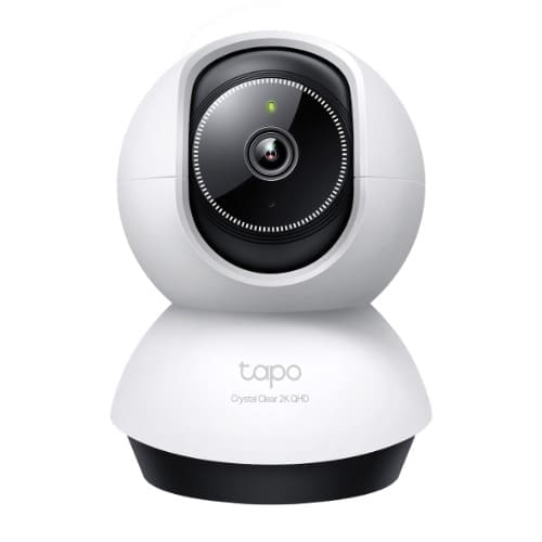TP-Link TC72 Pan/Tilt AI Home Security Wi-Fi Camera, 2K 4MP QHD, Two-Way Audio, Sound and Light Alarm, Smart AI Detection