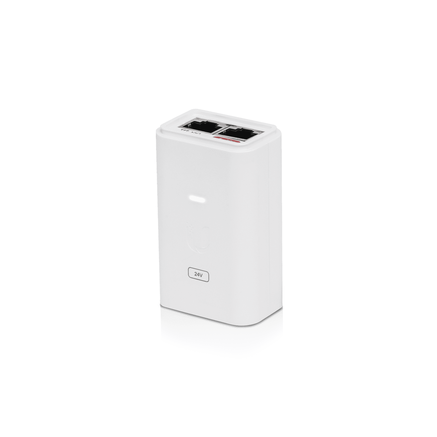 Ubiquiti POE Injector, 24VDC, 24W, Gigabit Ethernet, ESD protection LED, Surge and Clamping Protection,Maximum Surge Discharge