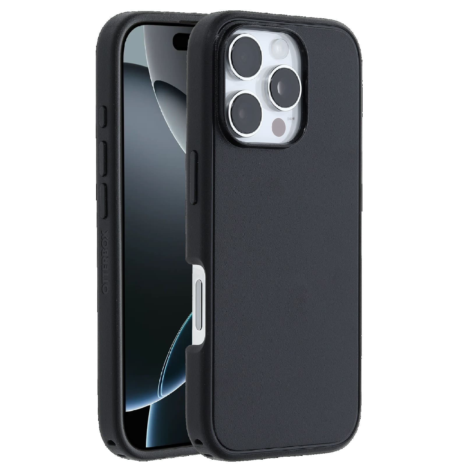 OtterBox Symmetry MagSafe Apple iPhone 16 Pro (6.3") Case Black - (77-96561), Antimicrobial, DROP+ 3X Military Standard, Raised Edge,7 Years Warranty