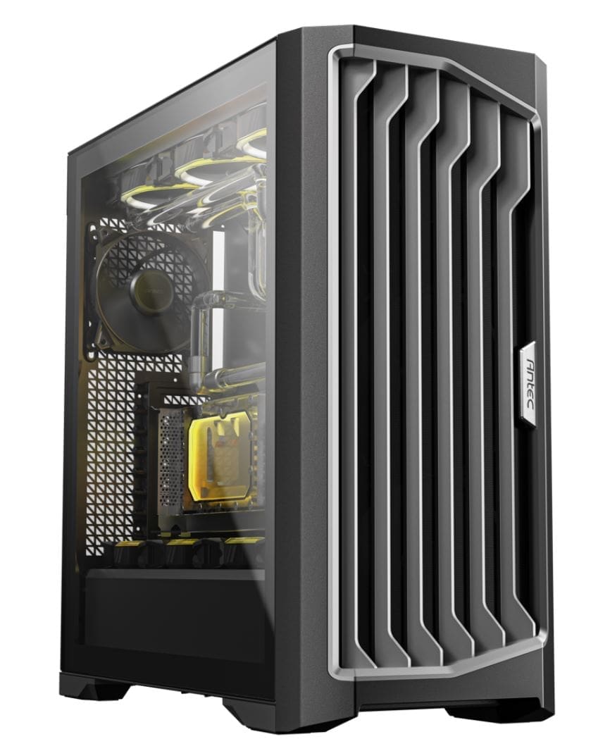 Antec Performance 1 FT - Black, Full Tower, E-ATX/ATX/Micro-ATX/ITX, Dual Tempered Glass, Temp Display, USB-C 10Gbps, 4× PWM Fans, 2Yr Wty