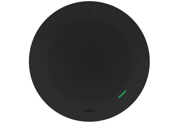 Yealink CS10 ceiling speaker, PoE+, DSP, 6.5in coaxial driver, Dante audio networking, 91dB SPL, conference room audio, Teams Rooms