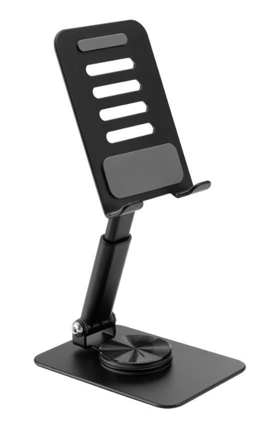 Brateck PHS10-3-B Phone Stand for Smartphone ≤7''- Black, 103x72x29mm(Fold)/128x102x72mm, 230g (LS)