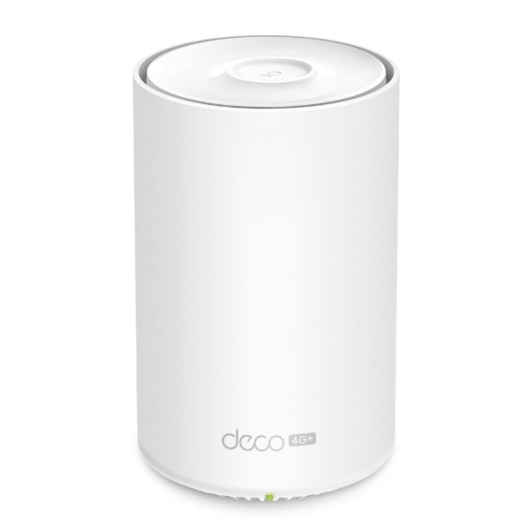 TP-Link Deco X10-4G(1-pack) AX1500 4G Whole Home Mesh Wi-Fi 6 System, Dual-Band, Seamless AI Roaming, Gigabit Wired Speed, Parental Control, Gaming