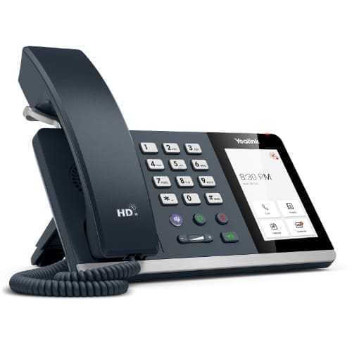 Yealink MP54 E2 Teams Android 13, Entry Level, Teams and Skype for Business Compatible, 4-inch Capacitive Touch Screen, HD Audio,Teams Button, Hybrid