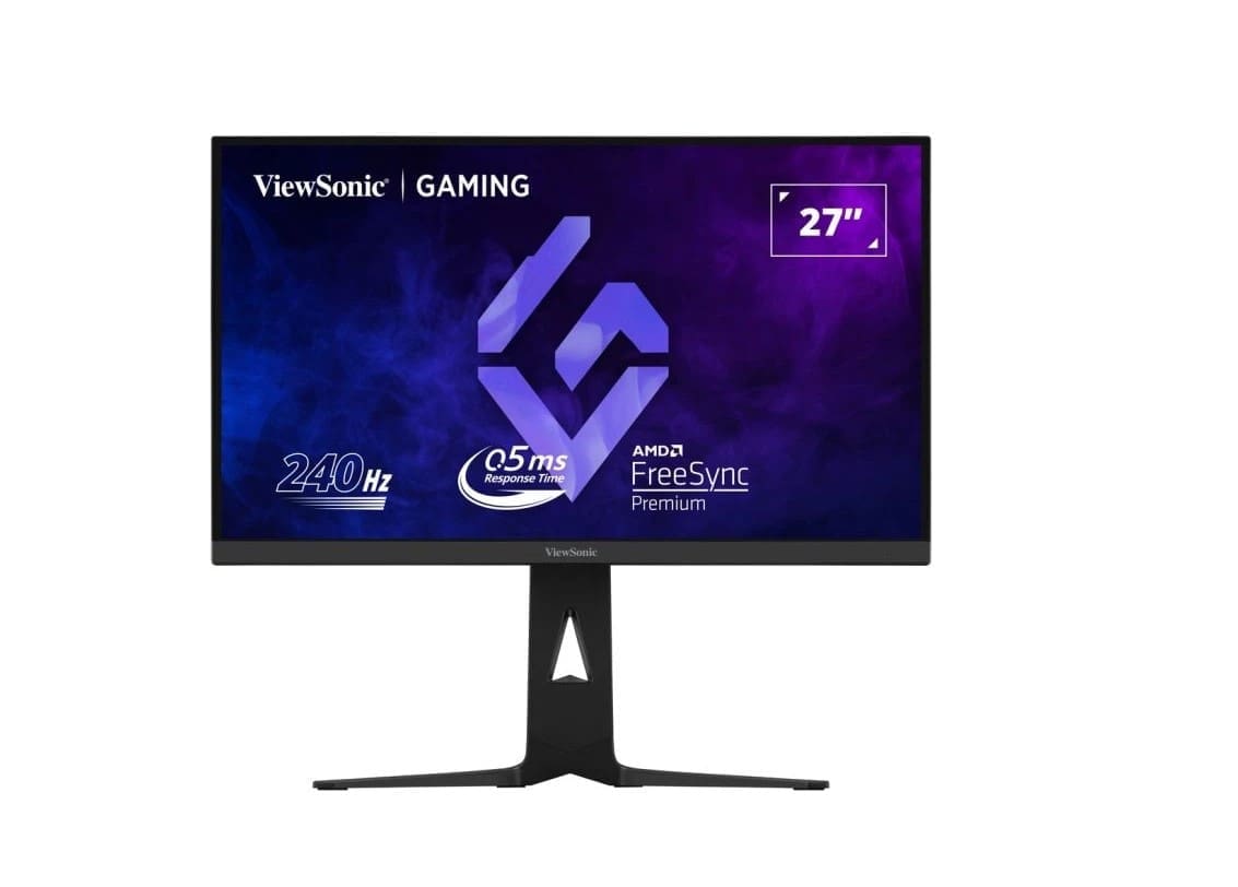 ViewSonic 27" 2K 2560x1440 IPS, 240hz, USB-C (DP ALT 65W), HAS, 1ms, HDR10, Freesync Premium, HDMI 2.1 , DP 1.4.. Gamer's Choice Monitor LS, 3YARW