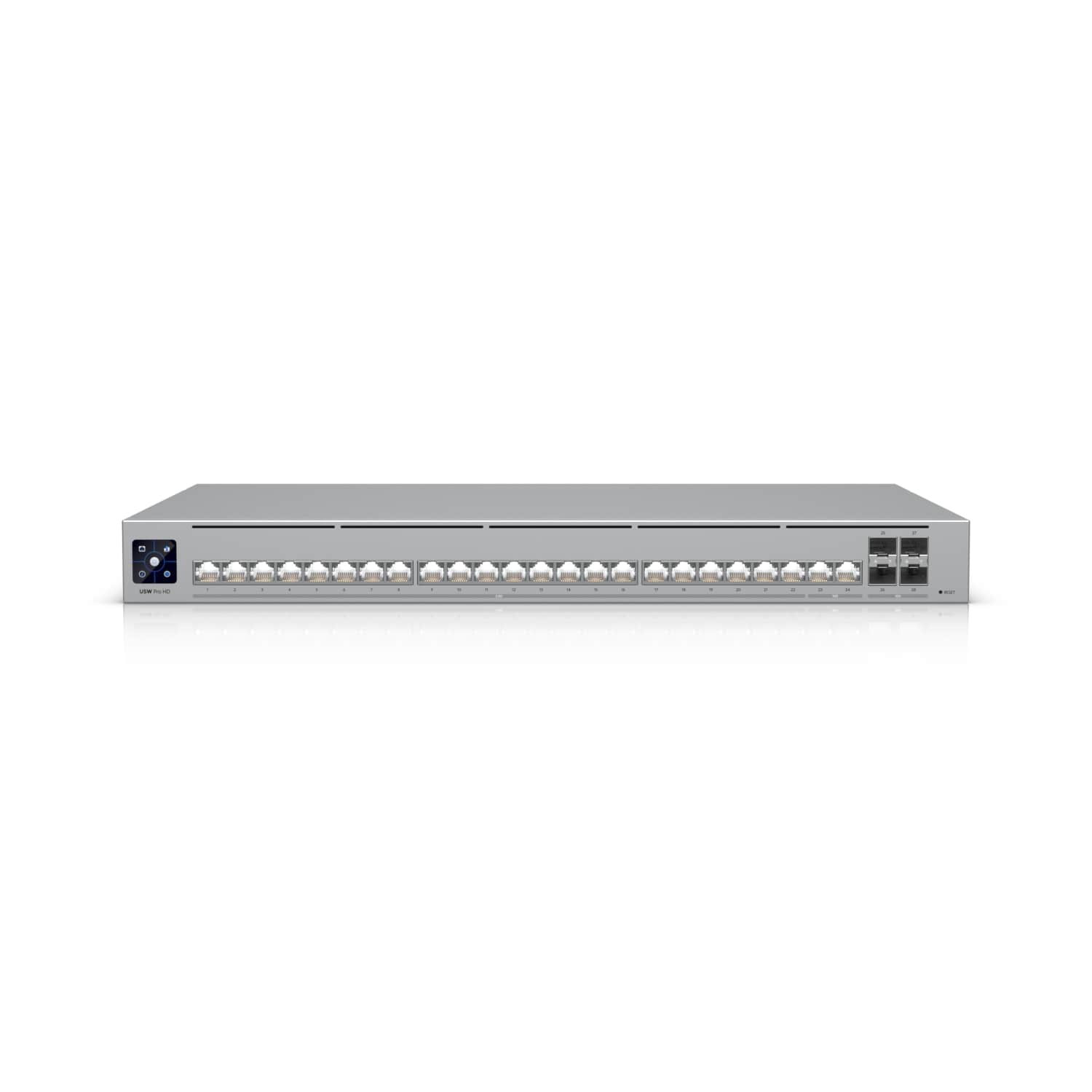 Ubiquiti Pro HD 24, Professional-grade, Layer 3 Etherlighting Switch,(2) 10 GbE, (22) 2.5 GbE, (4) 10G SFP+ Ports,