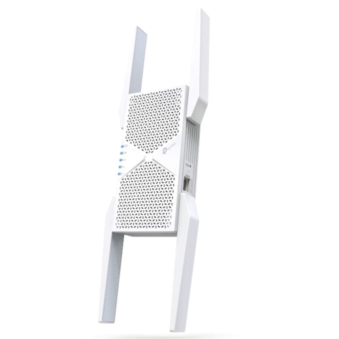 TP-Link RE655BE BE9300 Tri-Band Wi-Fi 7 Range Extender, 688Mbps at 2.4GHz + 2882Mbps at 5GHz + 5764Mbps at 6GHz