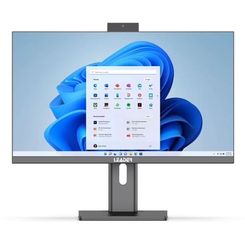 Leader Visionary AIO, 27" FHD, Intel i5-13420H, 16GB DDR4, 1TB NVMe SSD, Wi-Fi 6, 2M Camera, VESA, 1 Year Warranty, Windows 11 Home, Keyboard Mous