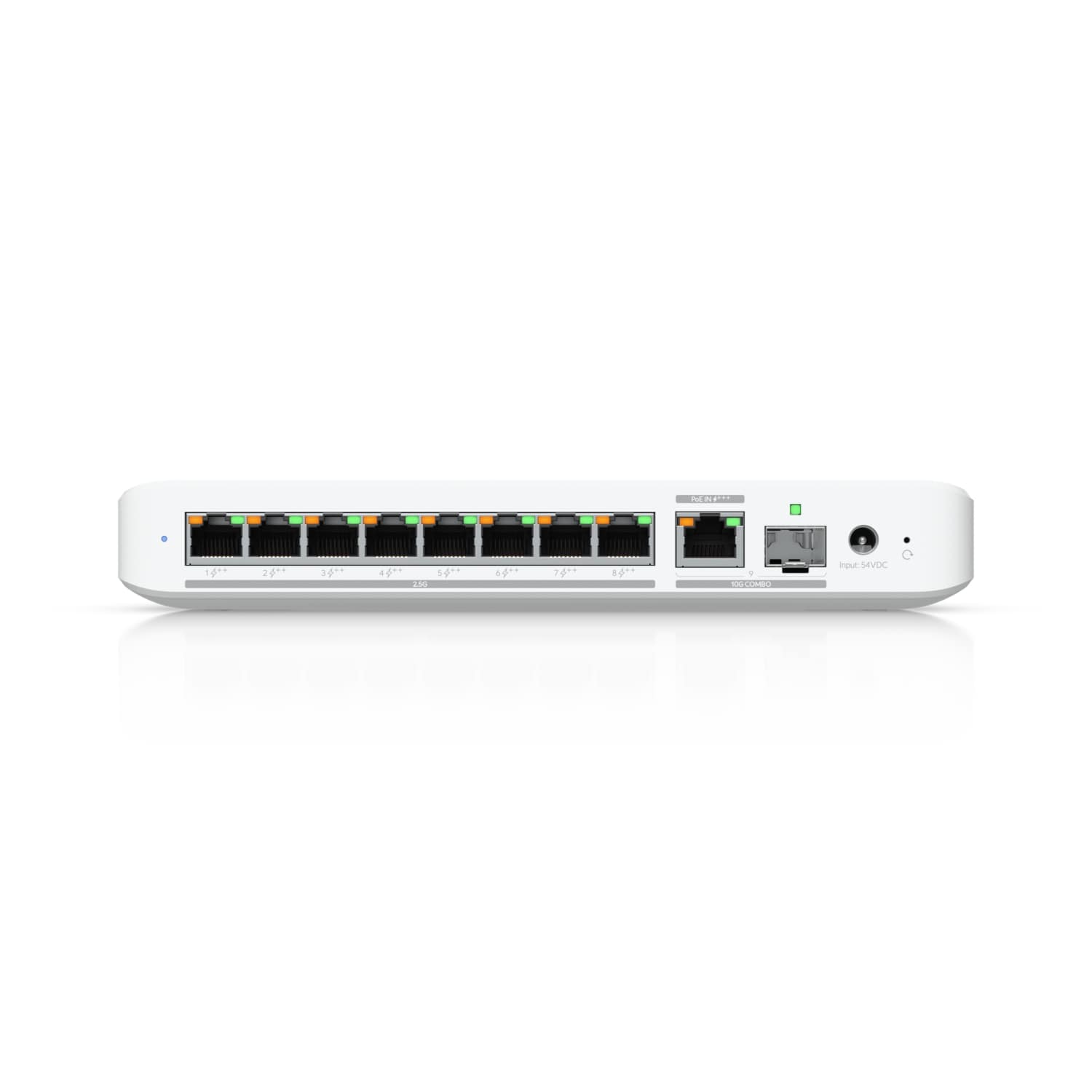 Ubiquiti Flex 2.5G PoE, 8-port 2.5 GbE PoE++ Switch,10 GbE RJ45/SFP+ Combination Uplink Port,Powered With PoE+++ PSU (Sold Separately )