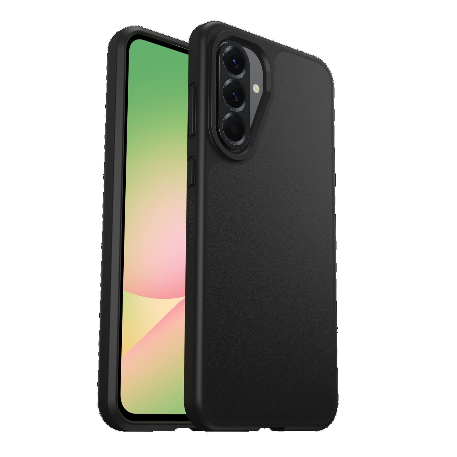 OtterBox React Samsung Galaxy A56 5G (6.7") Case Black - (77-97791),Antimicrobial,DROP+ Military Standard,Raised Edges,7 Years Warranty
