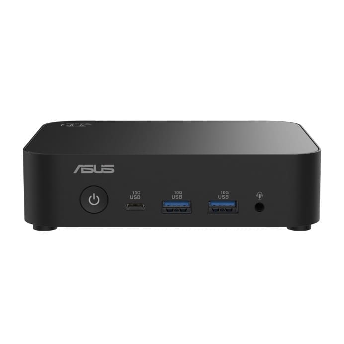 ASUS NUC 14 Essential N250 Barebone Mini PC, Intel N250, DDR5 SODIMM RAM Slot, Integrated Intel Graphics, 2.5GbE, Wi-fi 6E, M.2, No OS No Cord (LS)