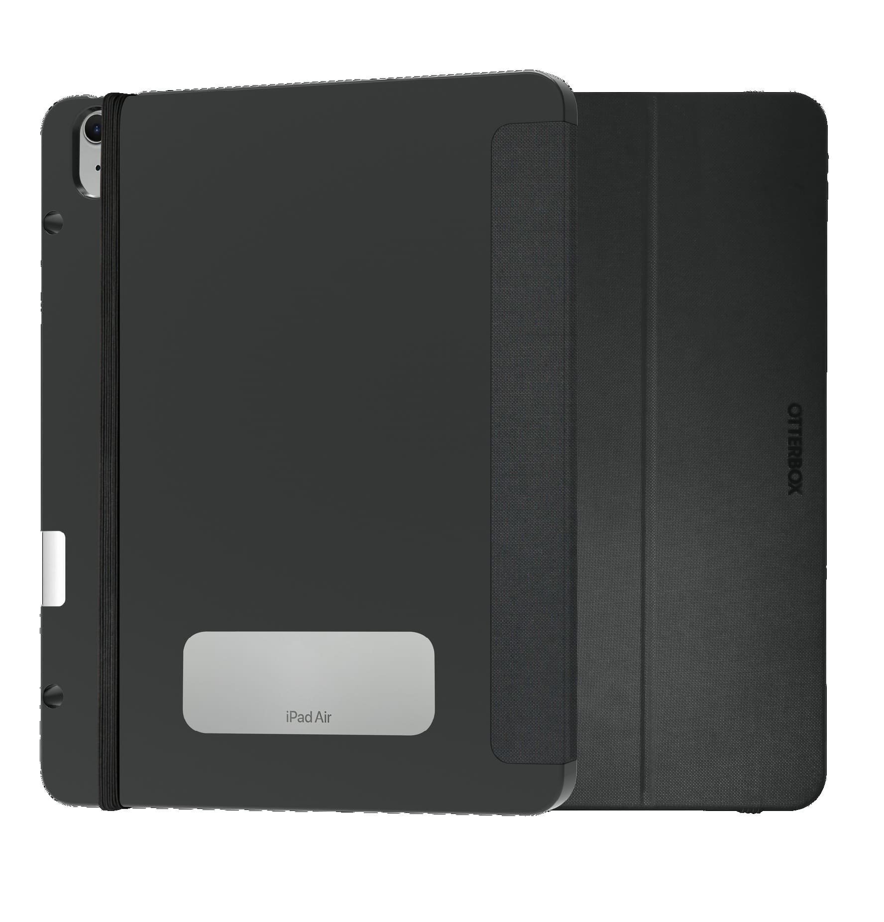 OtterBox React Folio Apple iPad Air (13") (M4/M3/M2) (8th/7th/6th Gen) Case Black - (77-95351),DROP+ Military Standard,7 Years Warranty