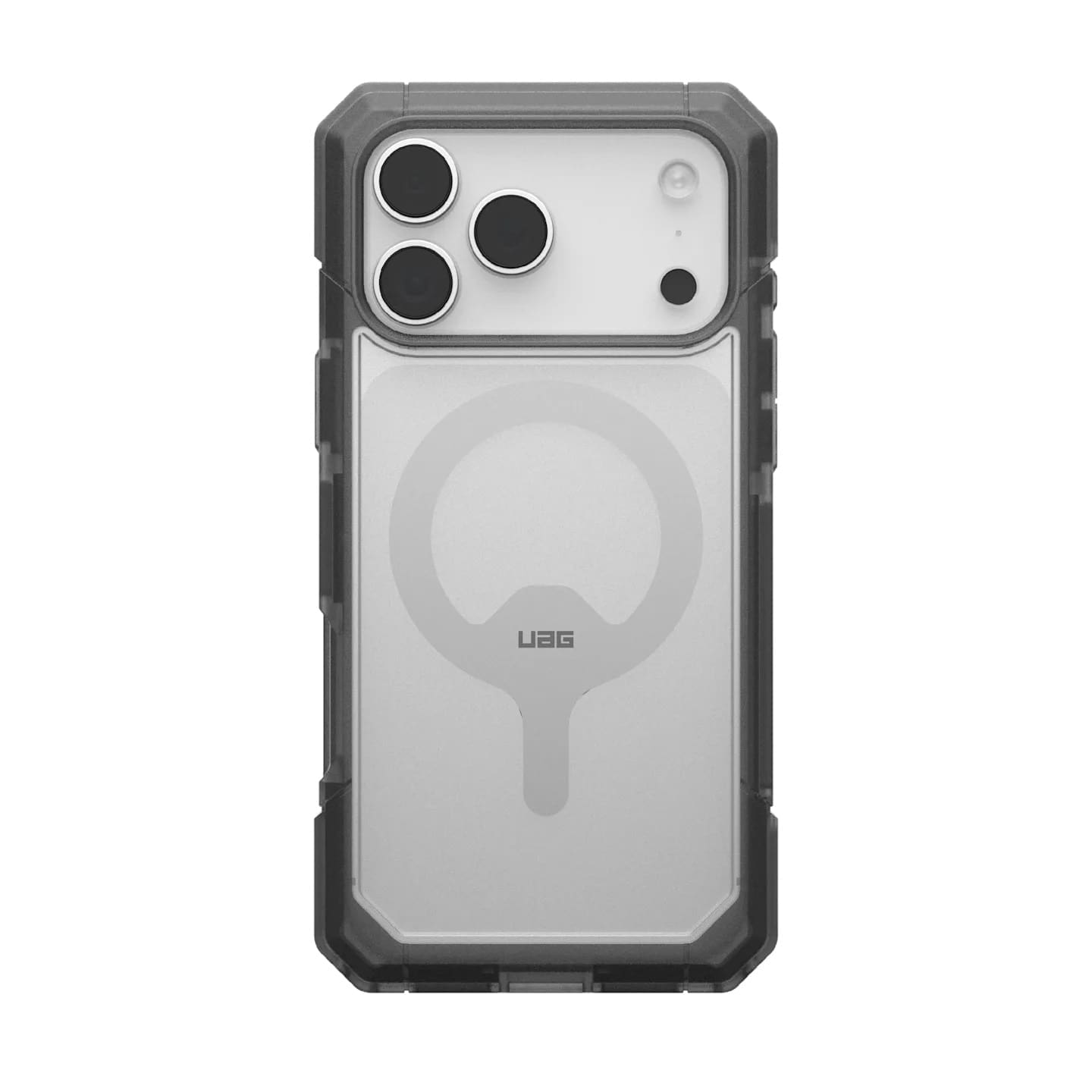 UAG Trooper MagSafe Apple iPhone Pro 2026 Max / iPhone 17 Pro Max (6.9") Rugged Case - Clear/Ash (114522114G31), 10 Years Warranty