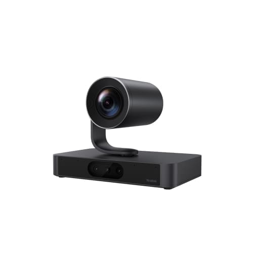 Yealink SmartVision 80 Four-Lens Camera, PTZ + 3 Lenses, 20x Optical Zoom, AI Tracking, IntelliFocus, Auto Framing, HDMI USB, Wall/TV/Table Mount