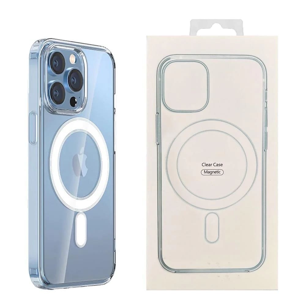 USP Apple iPhone 17 Pro (6.3") Clear Case with MagSafe - Built-in magnets, Scratch Resistant, Crystal Clear,Shockproof,5 Years Warranty