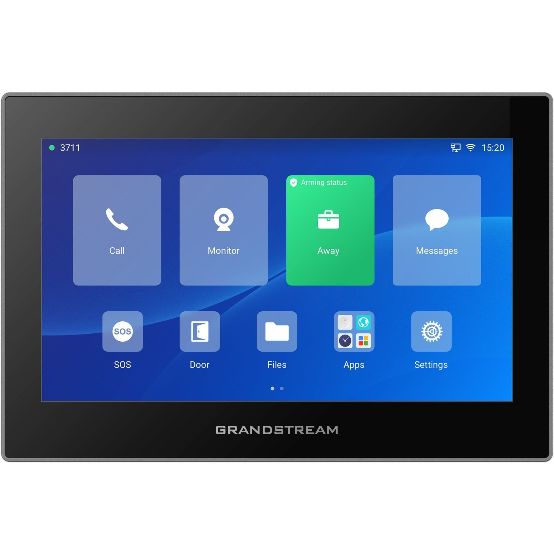 Grandstream GSC3575,7-inch Touchscreen,HD Camera,8xAlarm,Secure Boot Data,Built-in Wi-Fi, PoE, and Bluetooth