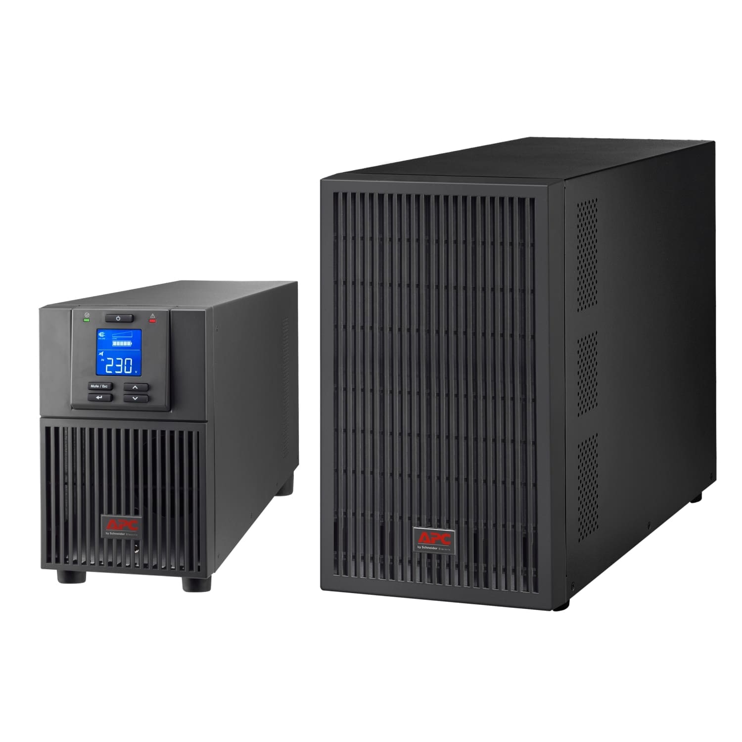 APC Easy UPS On-Line, 2000VA/1800W, Tower, 230V, 4x IEC C13 outlets, Intelligent Card Slot, LCD, Extended runtime