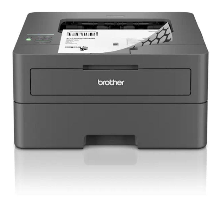 Brother HL-L2445DW Compact Mono Laser Printer with Print speeds of Up to 32 ppm, 2-Sided Printing, Wired Wireless Networking