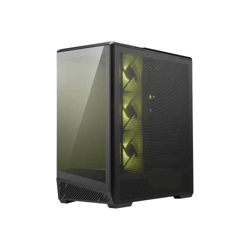 MSI MAG PANO 130R PZ -BLACK – ATX/mATX/ITX, 400mm GPU, 165mm CPU, 7 slots, 6×120mm, 360 rad top/side, 2×USB-A, 1×USB-C 20Gbps, 460×232×490mm, 8.37kg