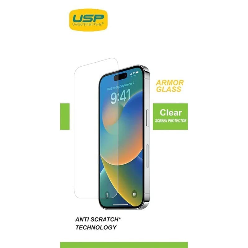 USP Samsung Galaxy A57 5G / Galaxy S24 FE 5G (6.7") Armor Glass Screen Protector - 9H Hardness, Scratch-Resistance, 5 Years Warranty