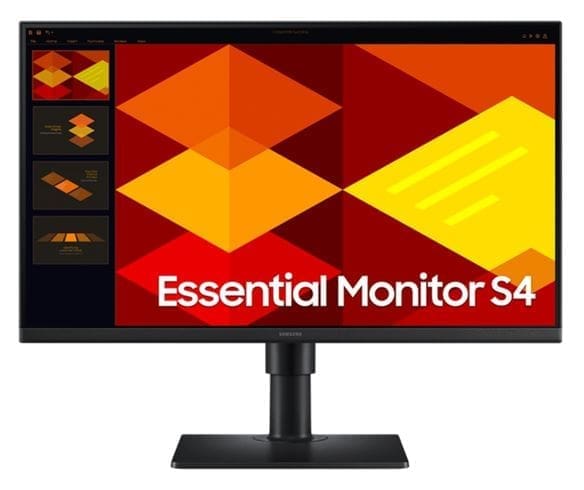 Samsung 23.8"/24" S40GD FHD IPS Monitor 1920 x1080 16:9 100Hz 250cd/m2 FreeSync 5ms 2xHDMI DP USB Hub HAS VESA Tilt Swivel Pivot 3YR