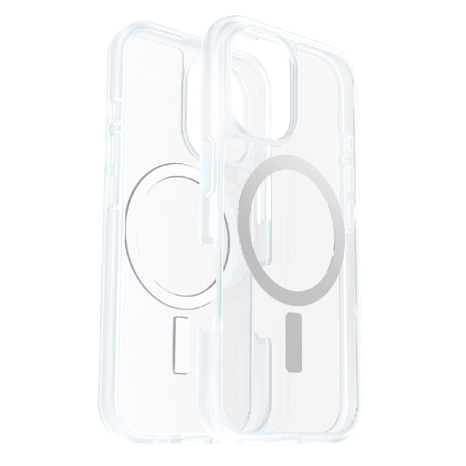 OtterBox React MagSafe Apple iPhone 16 (6.1") Case Clear - (77-96245),DROP+ Military Standard,Hard Case with Soft Grip Edges,7 Years Warranty