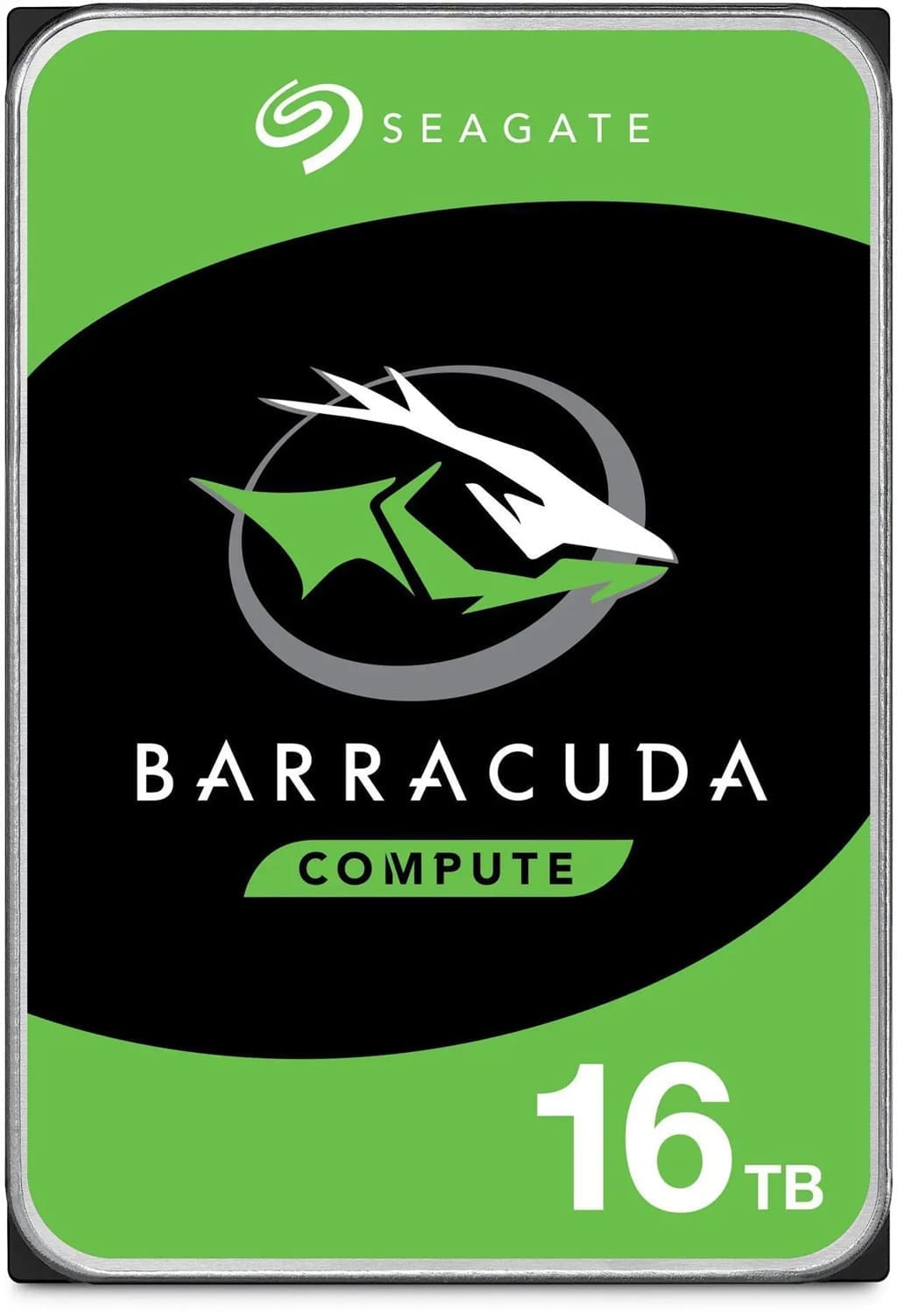 Seagate 16TB 3.5" Barracuda, SATA 6Gb/s, CMR, 7200RPM, 512MB Cache, 512e, HDD, 2 Years Warranty