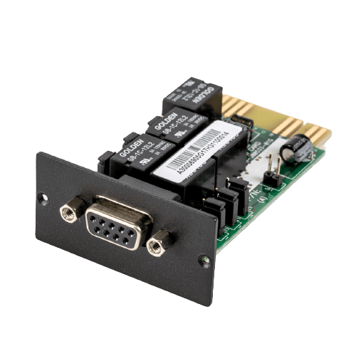 PowerShield Internal Relay Comms Card with DB-9 Connector, enhances communication capabilities for UPS systems