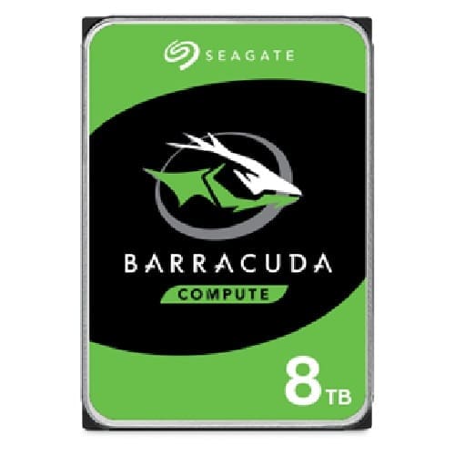 Seagate 8TB 3.5" Barracuda, 5400RPM SATA3 6Gb/s 256MB Cache HDD. 2 Years Warranty