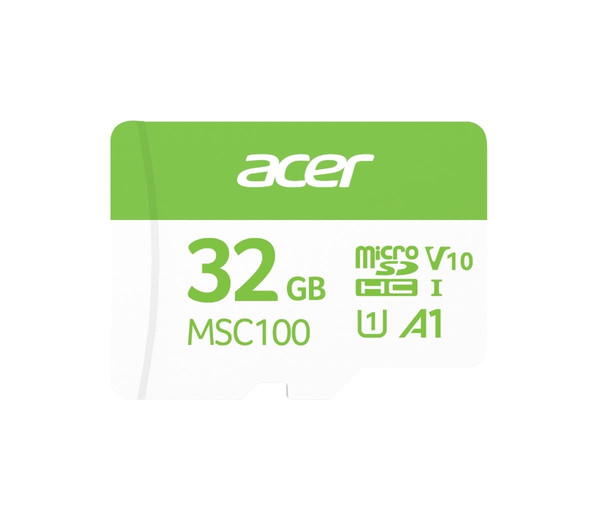 Acer MSC100-32GB microSD Express Read Write Speed up to 100 MB/s 10 MB/s BL.9BWWA.335