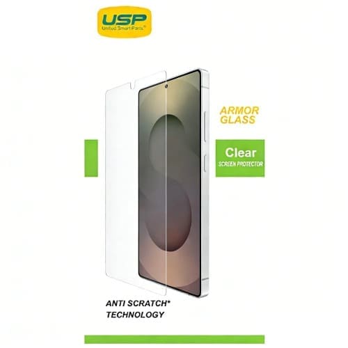 USP Samsung Galaxy A27 (6.7") Armor Glass Screen Protector Clear - Scatch Resistance ,9H Hardness, 5 Years Warranty