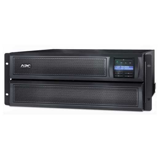 APC Smart-UPS X 3000VA/2700W Line Interactive UPS, 4U Rackmount, 230V/16A Input, 2x IEC C19 8x IEC C13 Outlets, Lead Acid Battery, W/ Network Card