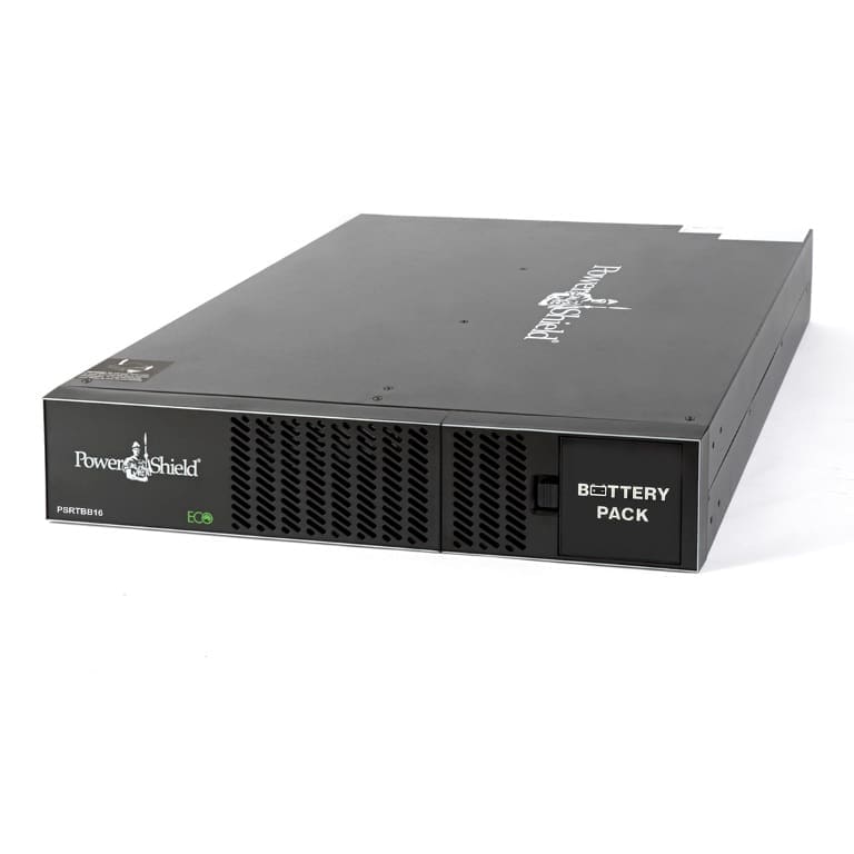 PowerShield Extended Battery Module for PSCERT6000L PSCERT10KL, 2U, 16 batteries, enhances runtime and reliability