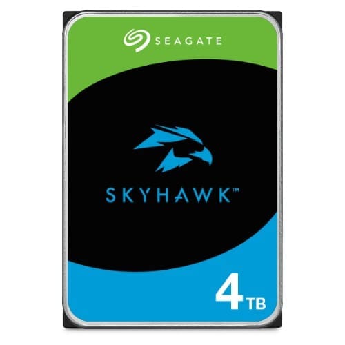 Seagate 4TB 3.5" SkyHawk 256MB SATA3 Surveillance Optimized, NVR Ready, ImagePerfect, RVS HDD (ST4000VX016)