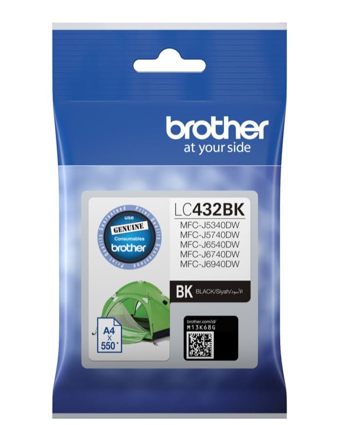 Brother BLACK INK CARTRIDGE TO SUIT MFC-J5340DW/MFC-J5740DW/MFC-J6540DW/MFC-J6740DW/MFC-J6940DW -UP TO 550 PAGES