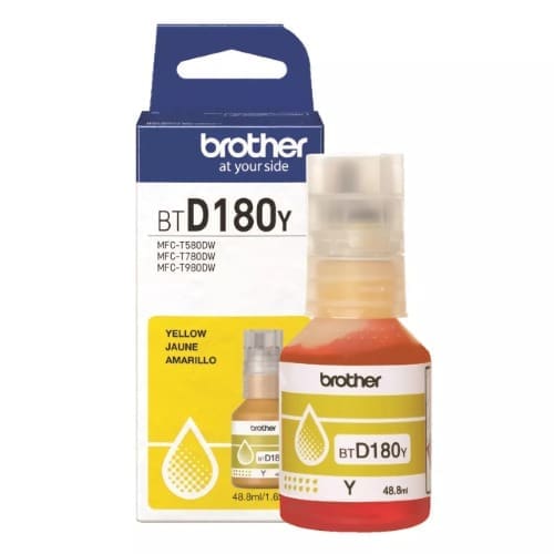 Brother *NEW* YELLOW INK BOTTLE TO SUIT DCP-T580DW/DCP-T780DW -UP TO 7500 PAGES