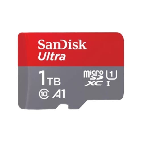SanDisk SanDisk Ultra microSD with SD Adapter - 1TB -Transfer Speeds of Up to 150MB/s -10-Year Limited Warranty