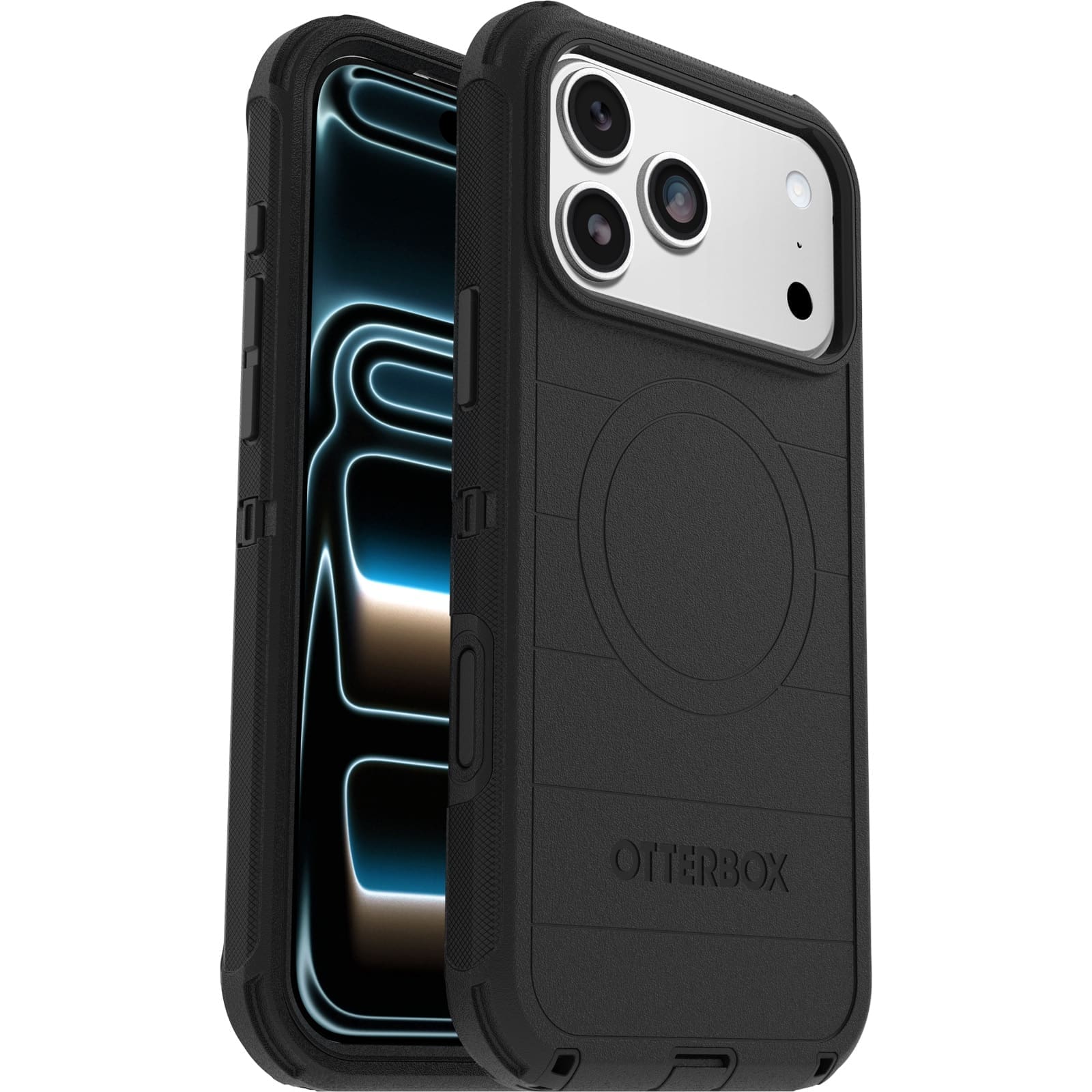 OtterBox Defender Pro MagSafe Apple iPhone 18 Pro Max / iPhone 17 Pro Max (6.9") Case Black-(77-000958), Camera Control, 7 Years Warranty