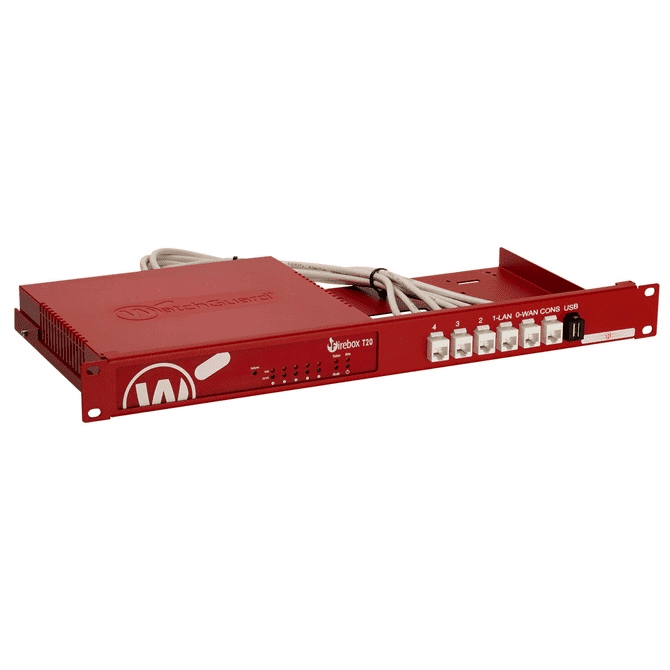 Rackmount.IT Rack Mount Kit for WatchGuard Firebox T25, T45 T45-POE, 1U