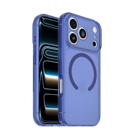 OtterBox Lumen Clear Apple iPhone 18 Pro Max / iPhone 17 Pro Max (6.9") Case Tranlucent Blue- (77-001155), Drop+ 3X Military Standard,7 Years W