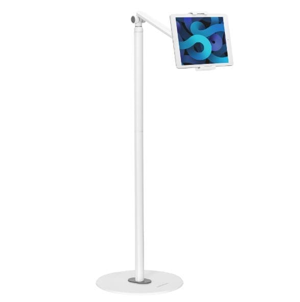 mbeatĀ® activiva Universal iPad Tablet Floor Stand Stand Tall Secure and Robust Freestyle Adjustment Mobile Display Stand Material:Aluminium, Plastic