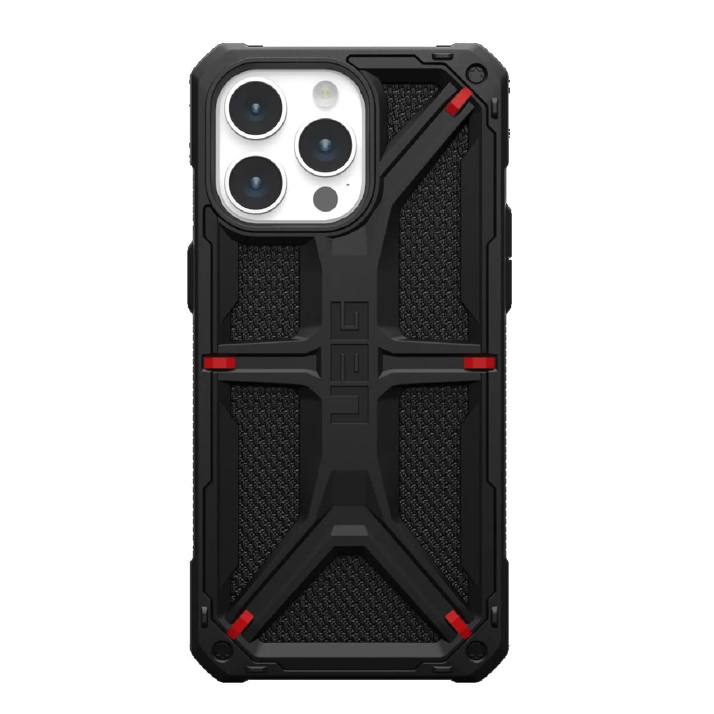 UAG Monarch Kevlar Apple iPhone 15 Pro Max (6.7") Rugged Case - Kevlar Black(114298113940), 20ft. Drop Protection (6M), 10 Years Warranty